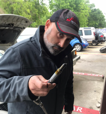 Picture of Person getting Houston dealer license